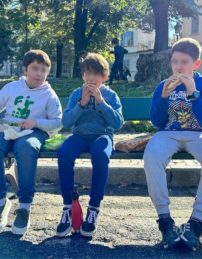 protesta bambini