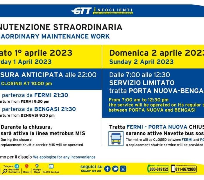 Sabato 22 giugno sciopero di 24 ore della metropolitana