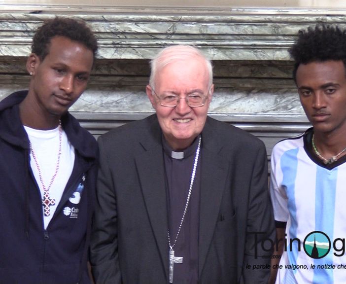 I migranti della Diciotti accolti al Cottolengo: &quot;Impareremo subito l'italiano&quot; [VIDEO]