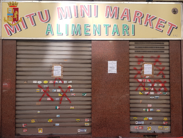 minimarket chiuso