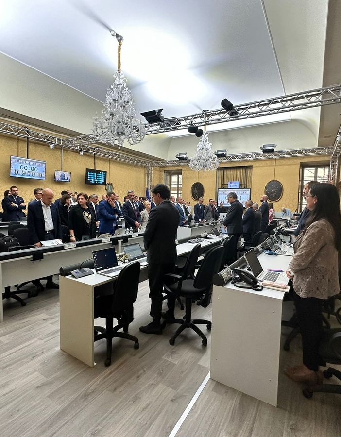 minuto di silenzio per napolitano