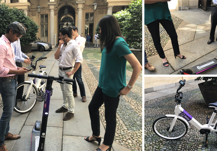 A Torino passi avanti per la micromobilità: Appendino testa bici e monopattini elettrici [FOTO]
