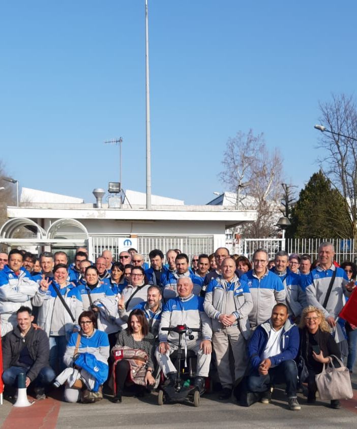 Sciopero alla Mopar (gruppo Fca) di Volvera: &quot;Poche garanzie dal nuovo piano industriale: fare presto con i nuovi modelli&quot; [FOTO]
