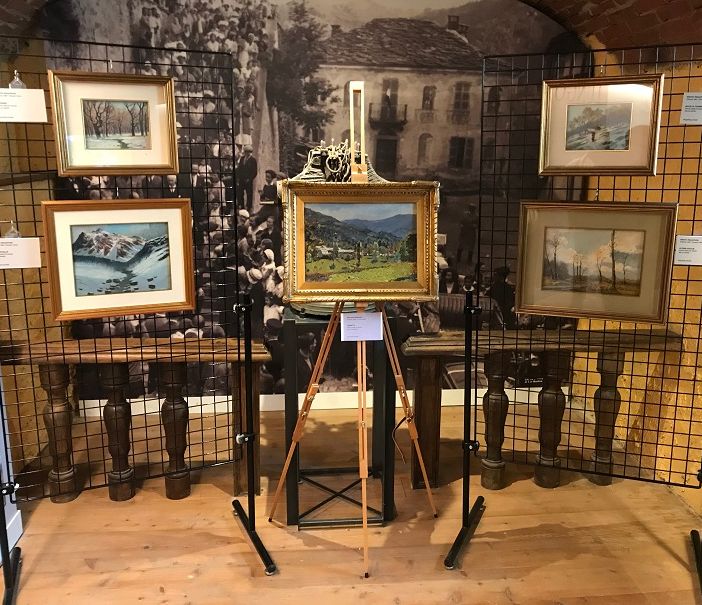 I quadri di Neuschuler in mostra a Viu' fino al 30 agosto