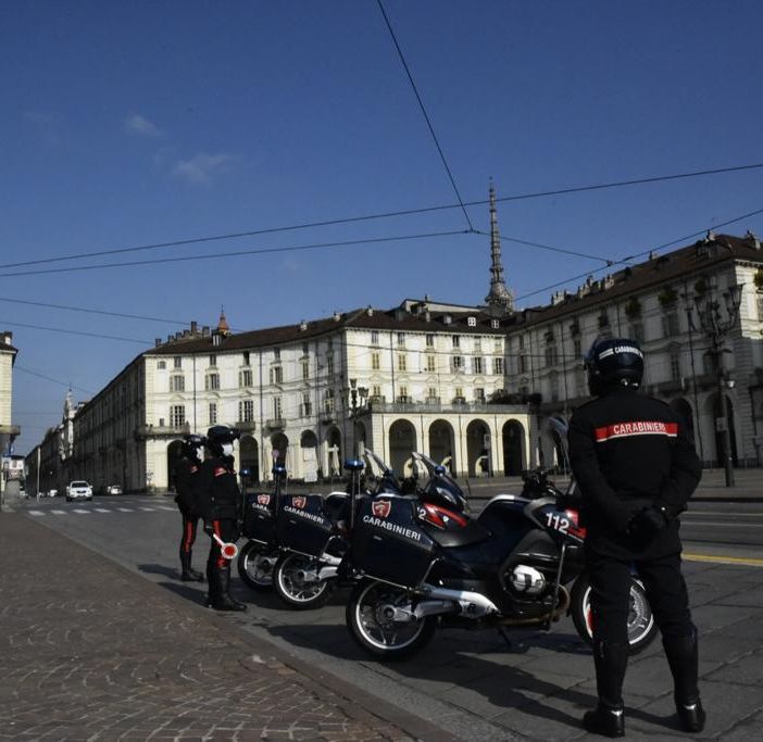 moto dei carabinieri