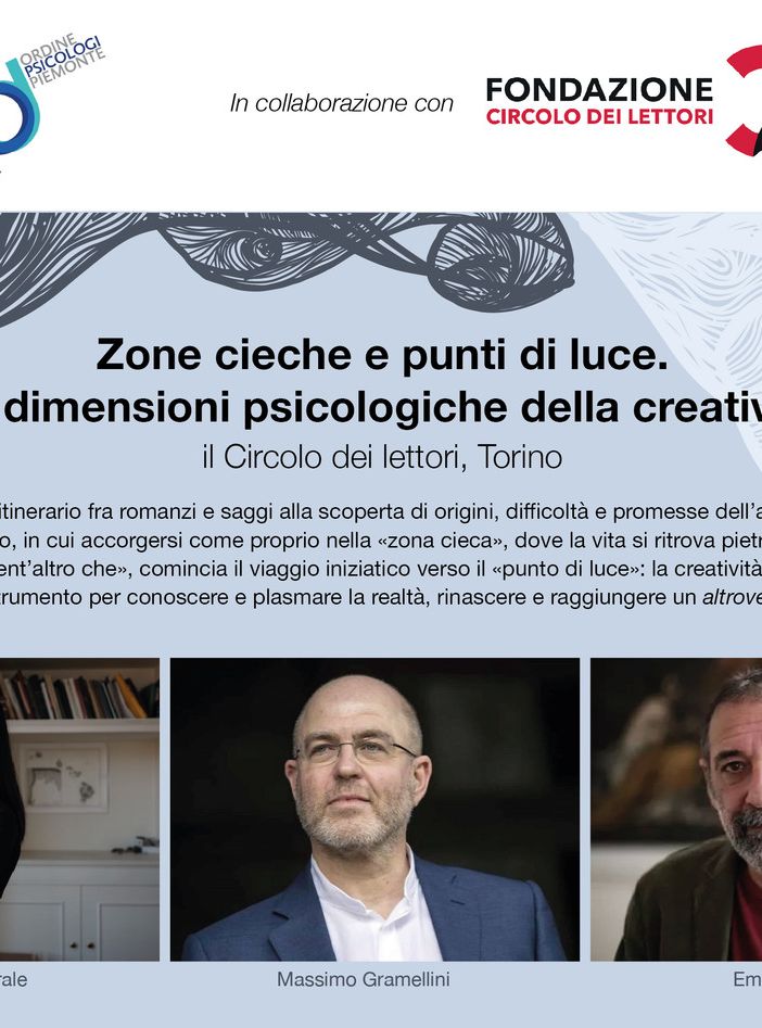 Al Circolo dei Lettori quattro incontri sulla psicologia e la creatività