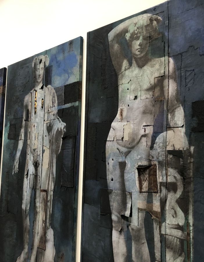 Le &quot;Muse&quot; di Pignatelli e i &quot;Fantasmi&quot; di Scarabello in mostra al Museo Ettore Fico (FOTO)
