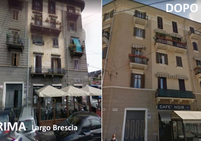 Largo Brescia, prima e dopo