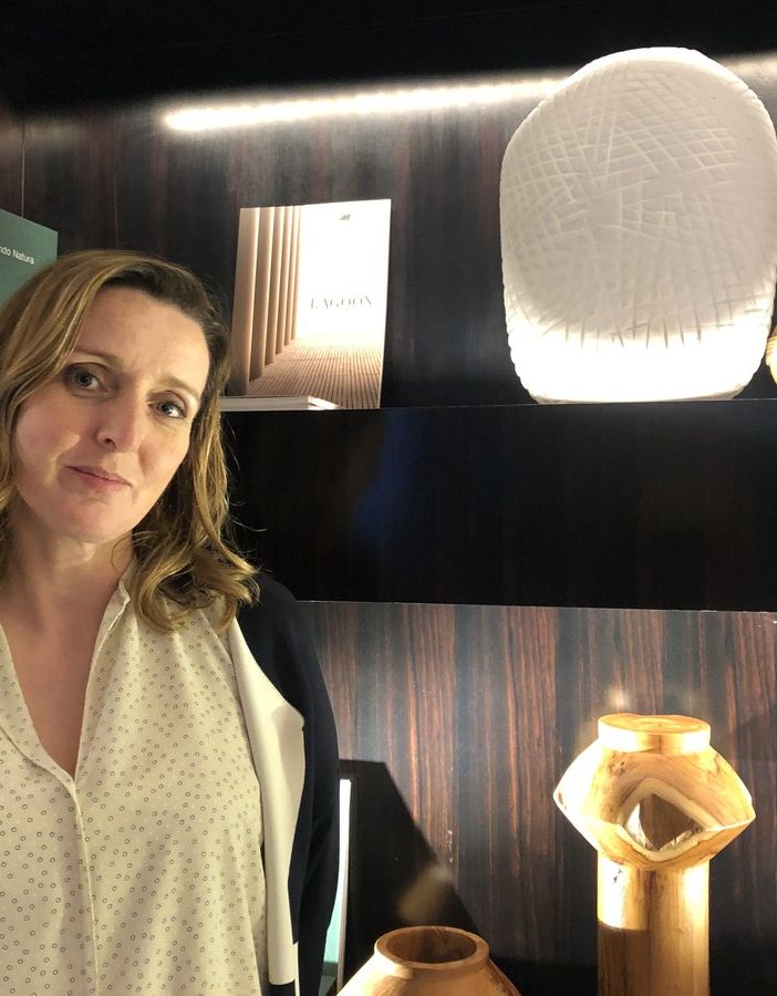 In foto Erica Girotto durante il b2b a Dubai la settimana scorsa
