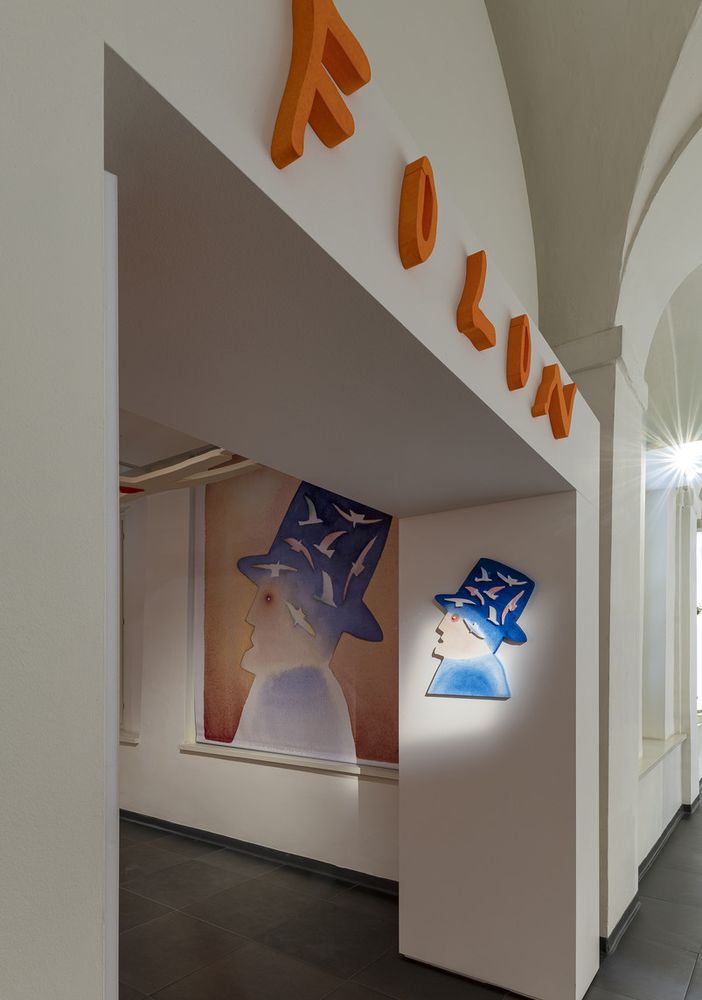 Ivrea, prosegue fino al 27 marzo la mostra &quot;Olivetti e l'arte: Jean Michel Folon&quot;