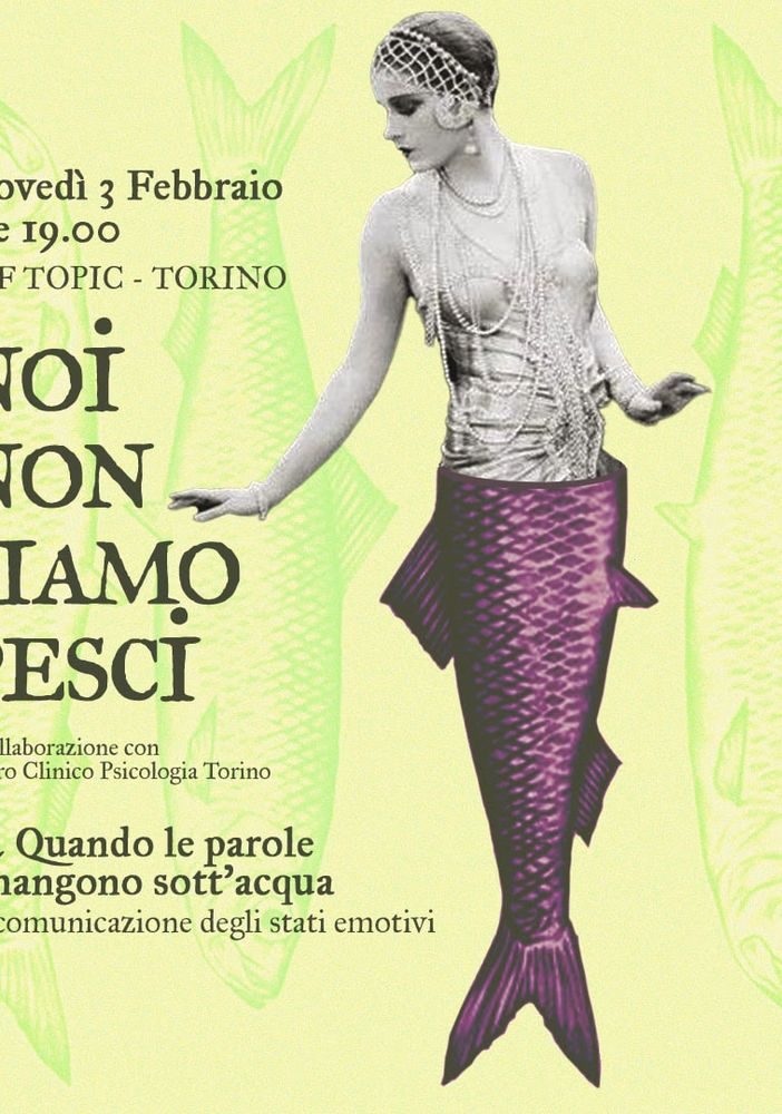 All'Off Topic, il primo incontro tra ragazze &quot;Noi non siamo pesci&quot;