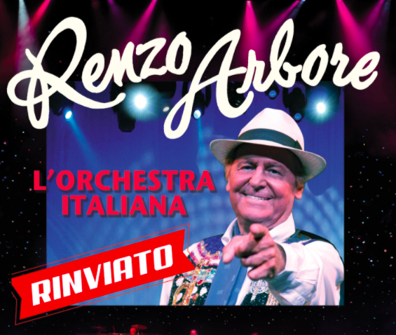Renzo Arbore in tour: rinviata all'autunno la tappa torinese