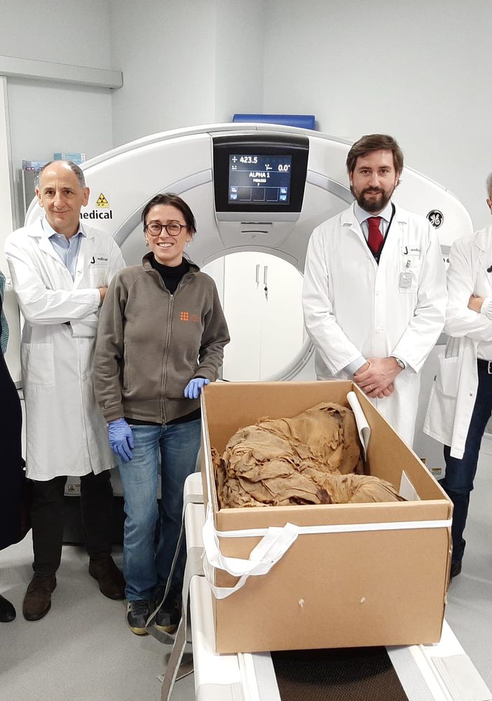 Al J Medical le mummie del Museo di Antropologia ed Etnologia sottoposte a TC