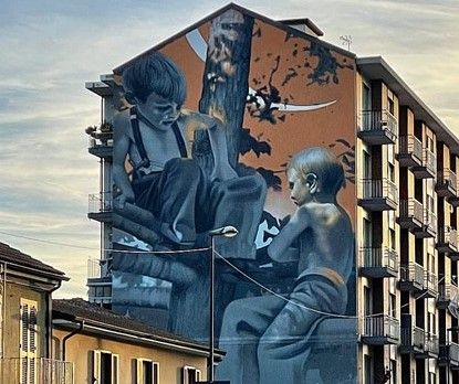 Nichelino va a 'scuola di street art' con Karim Cherif