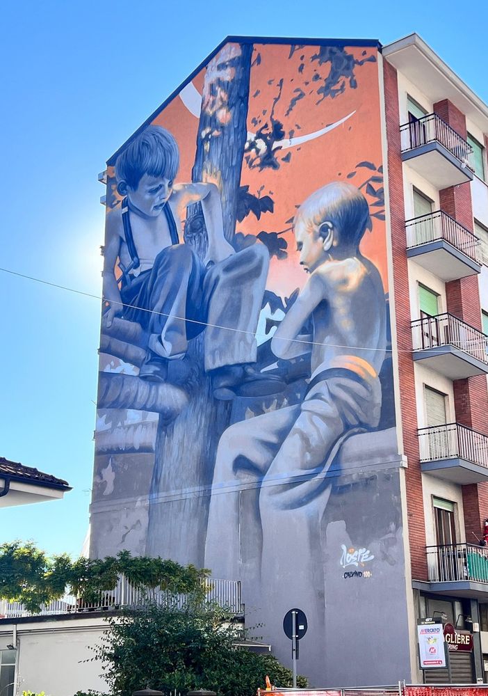 murales italo calvino nichelino