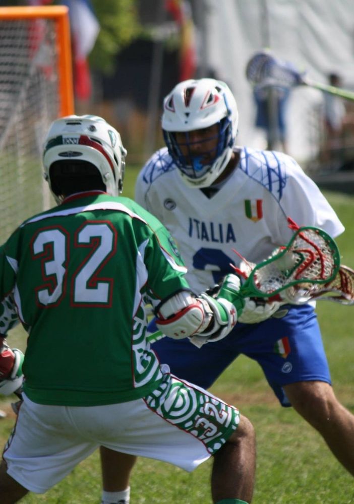 La nazionale maschile di Lacrosse per due giorni si allena a Pianezza