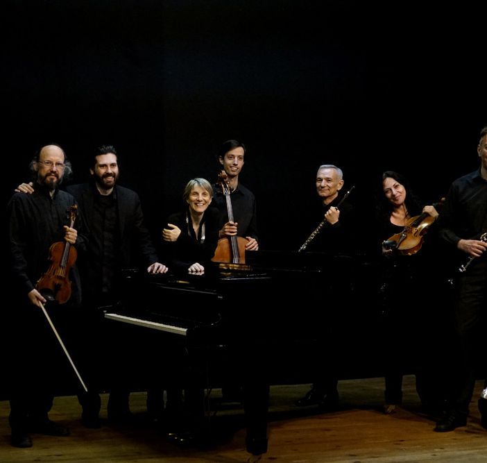 Le quattro interpreti femminili del New Made Ensemble di Milano al Borgo Medievale