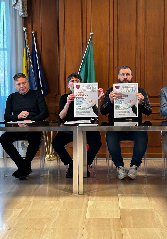 Fiom e Comune di Nichelino avviano una raccolta fondi per aiutare i dipendenti della Delgrosso