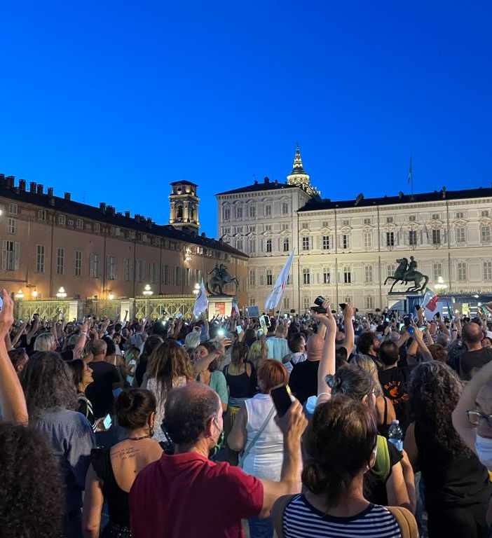 Immagine di un passato &quot;No Paura Day&quot;