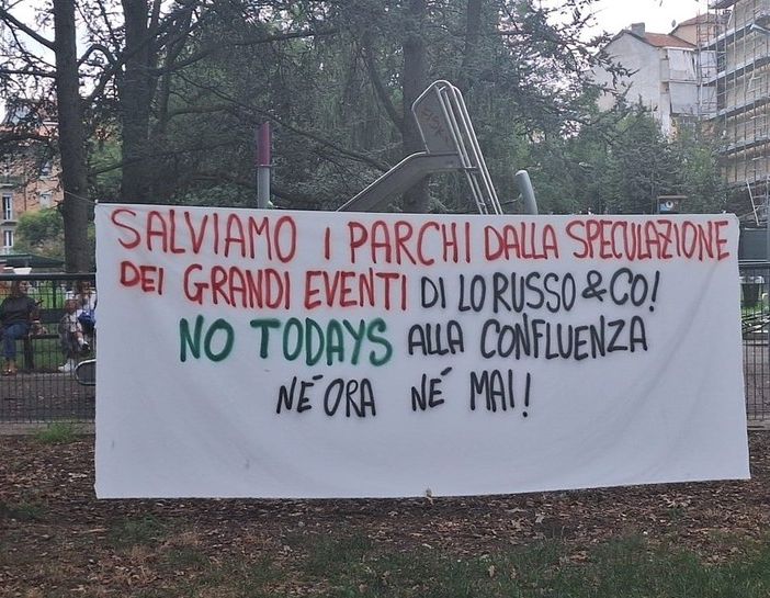 Il no Todays alla Confluenza arriva in Sala Rossa: “Salviamo le aree naturali”