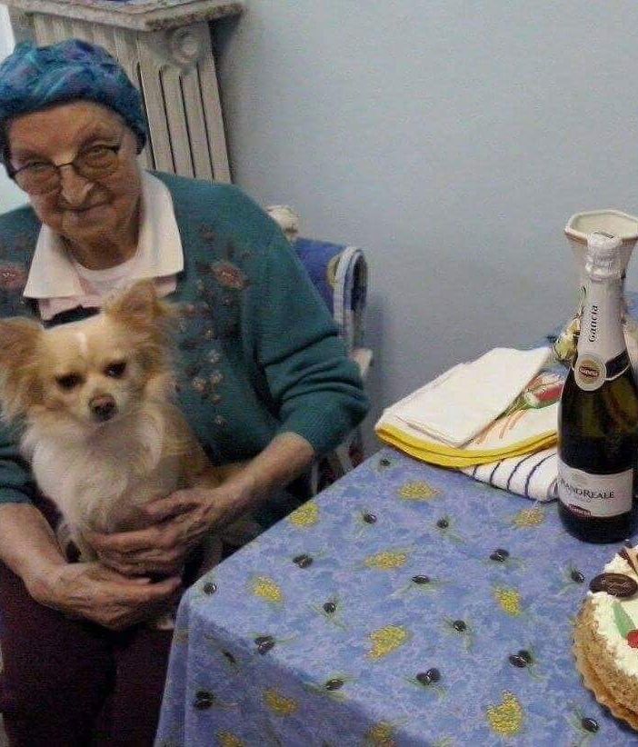 Il saluto di Parella a nonna Maria Maddalena, mancata a 104 anni