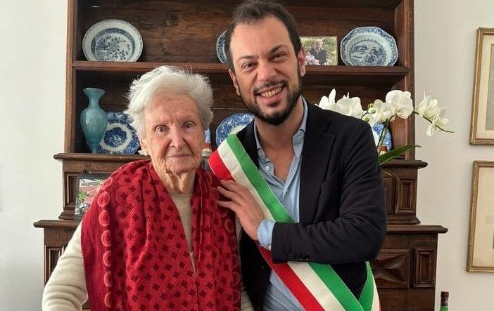 Moncalieri festeggia i primi 100 anni di nonna Ines