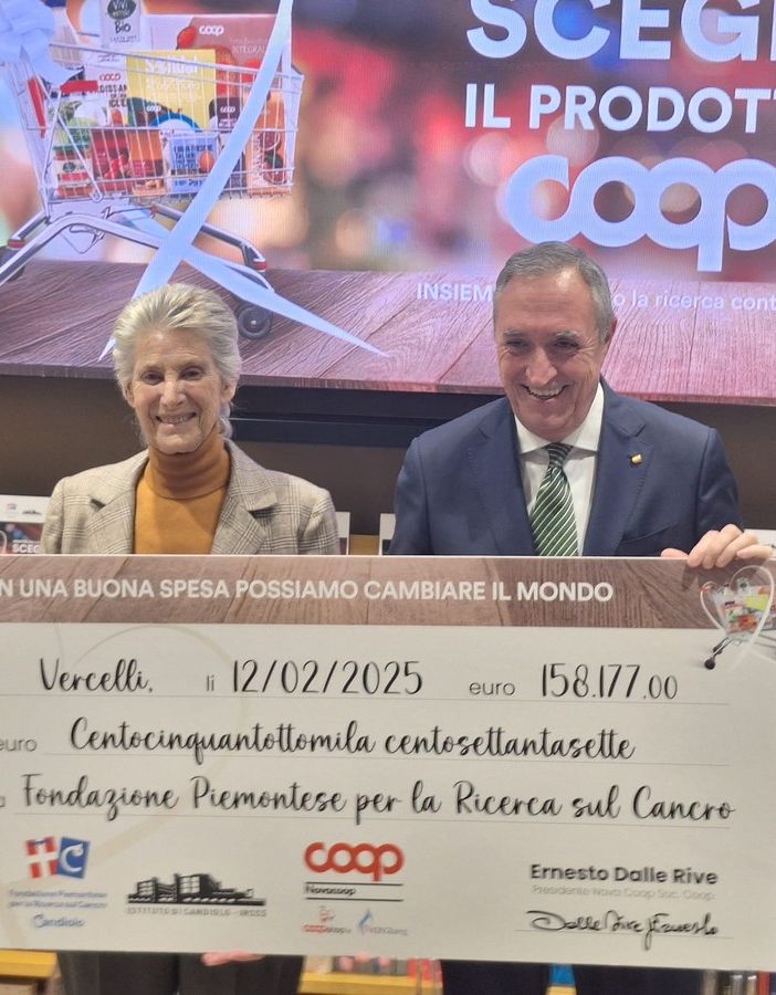 Nova Coop rafforza il legame con la Fondazione per la ricerca sul cancro