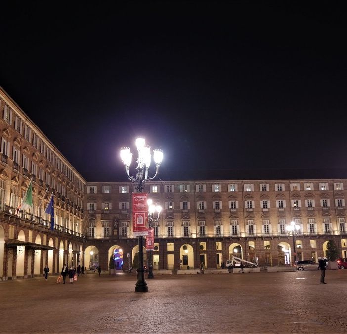 Luci Iren Smart Solutions in piazza Castello