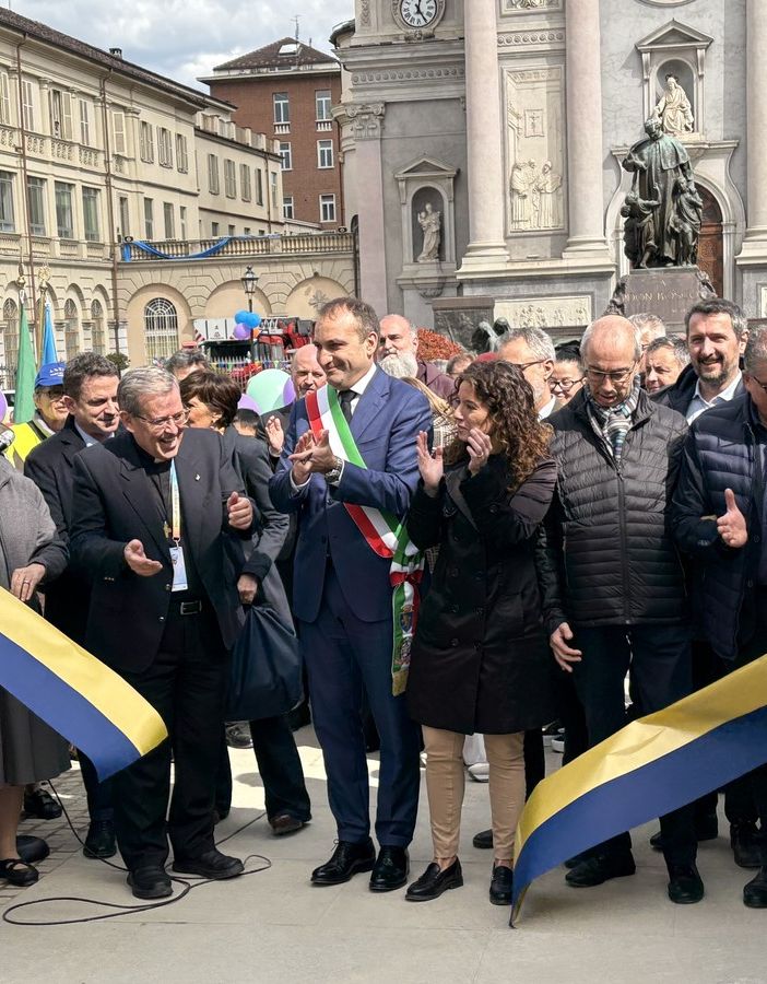 Festa per l'inaugurazione della rinnovata Piazza Maria Ausiliatrice