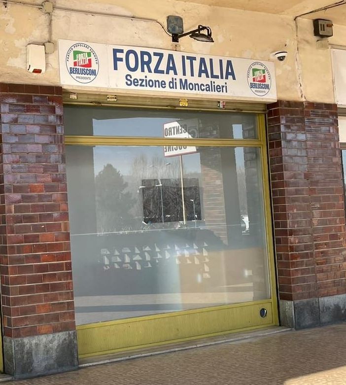 nuova sede forza italia moncalieri
