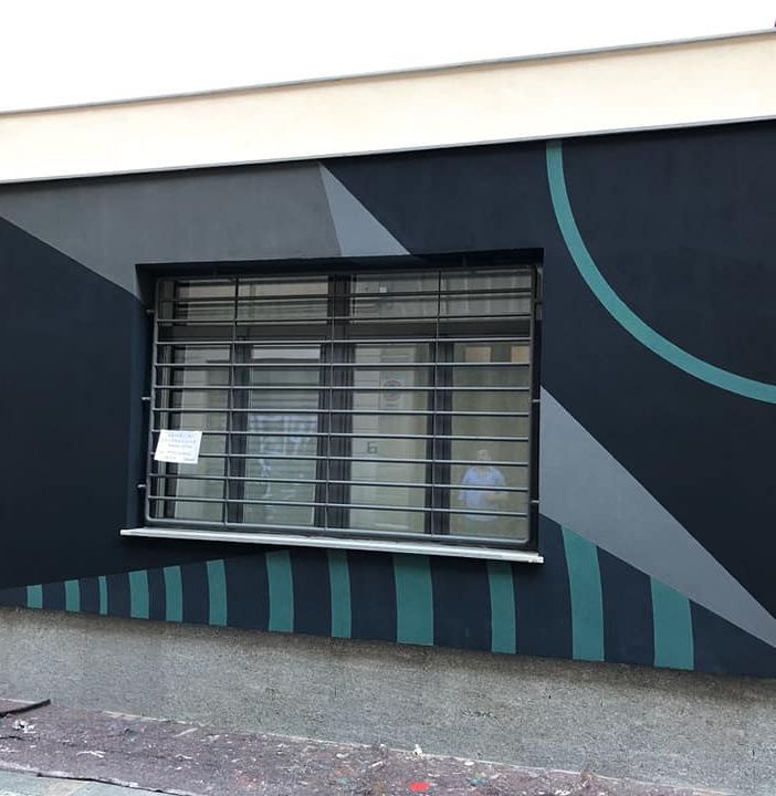 Una nuova opera dello street artist Corn79 per il MAU di Borgo Campidoglio