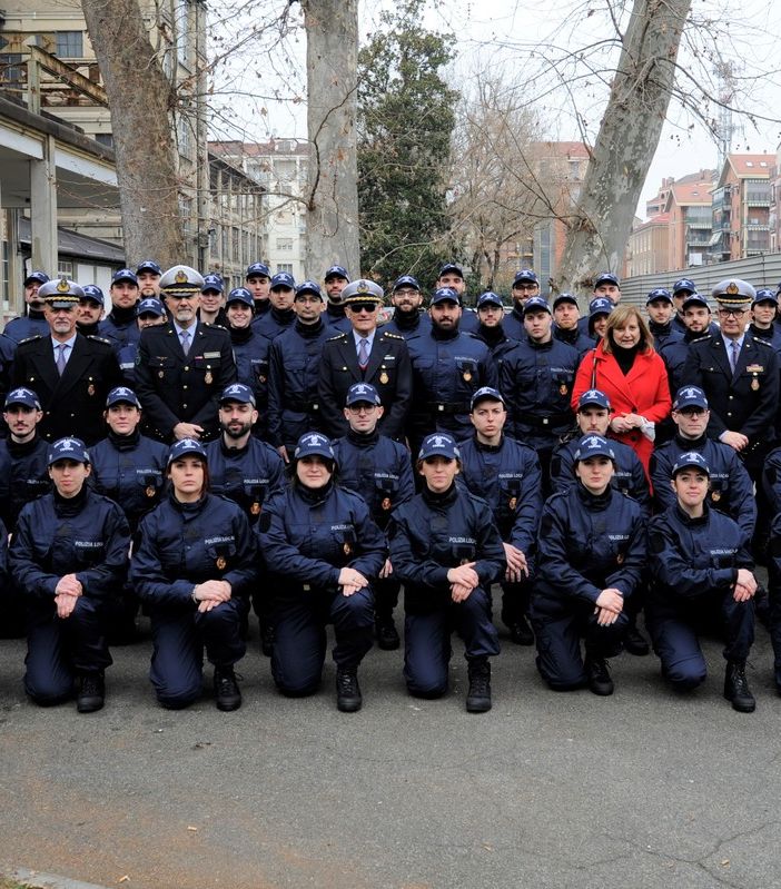 nuovi agenti della polizia municipale