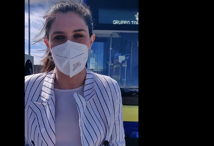 bus elettrici con Chiara Appendino