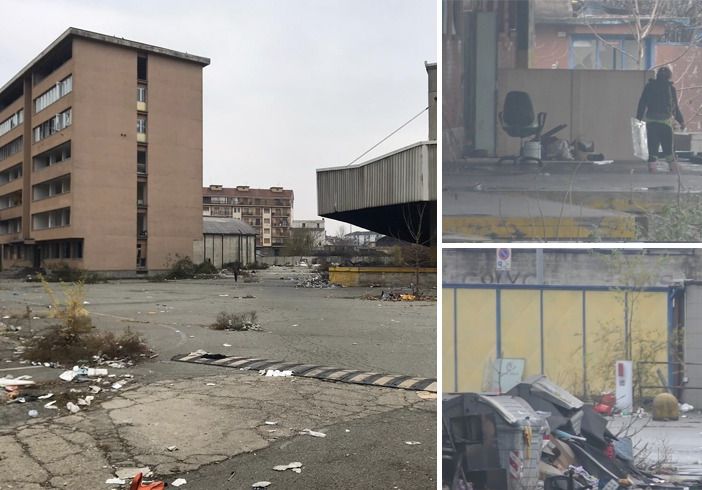 collage di immagini dello stabilimento ex Gondrand
