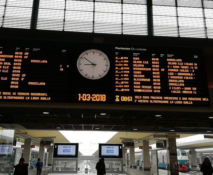 Maltempo, ancora disagi per i treni, ma stavolta non è tilt