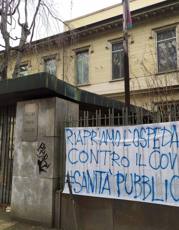 Torino, il coronavirus “mette d'accordo” Circoscrizione 7 e centri sociali sulla riapertura del Maria Adelaide