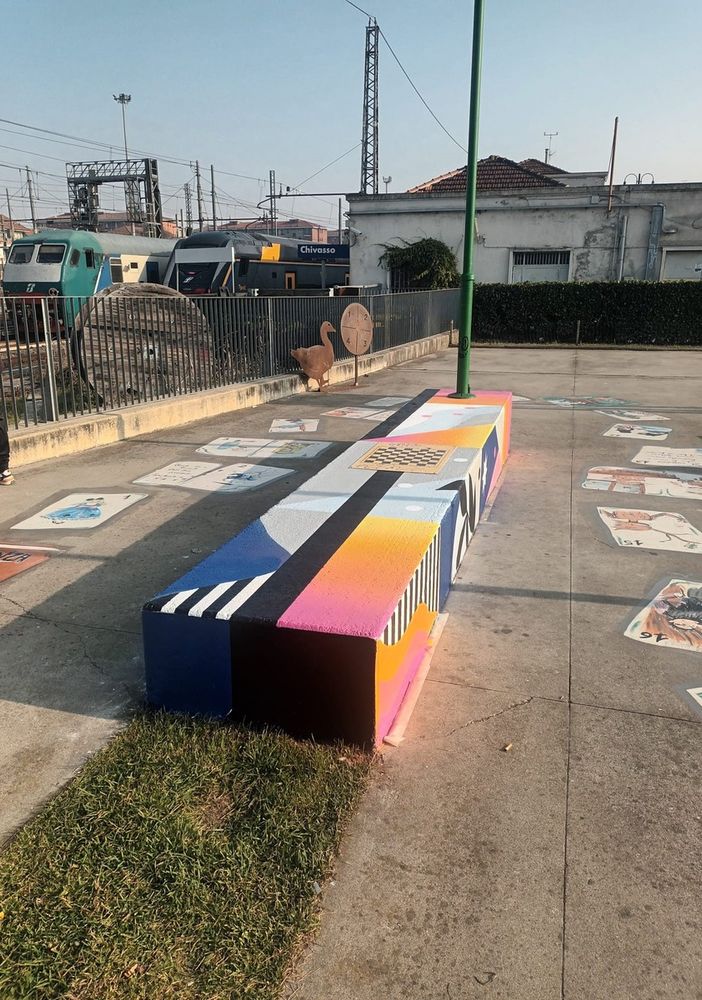 Dopo gli atti vandalici ripristinato il decoro parco giochi di piazza XII Maggio a Chivasso
