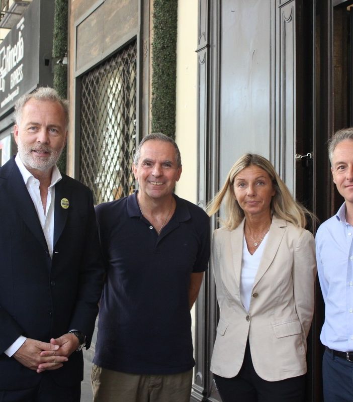Paolo Damilano in via Po