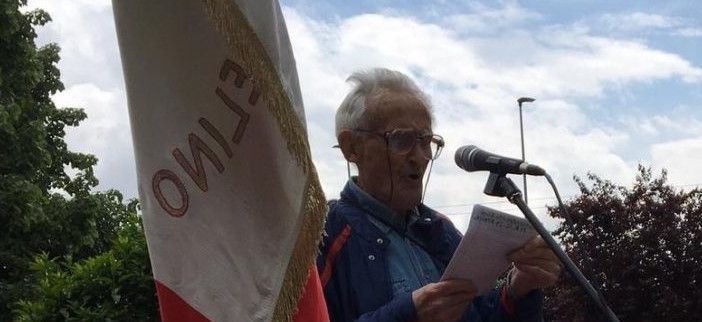 Paolo Ruffino e il 25 Aprile a Nichelino