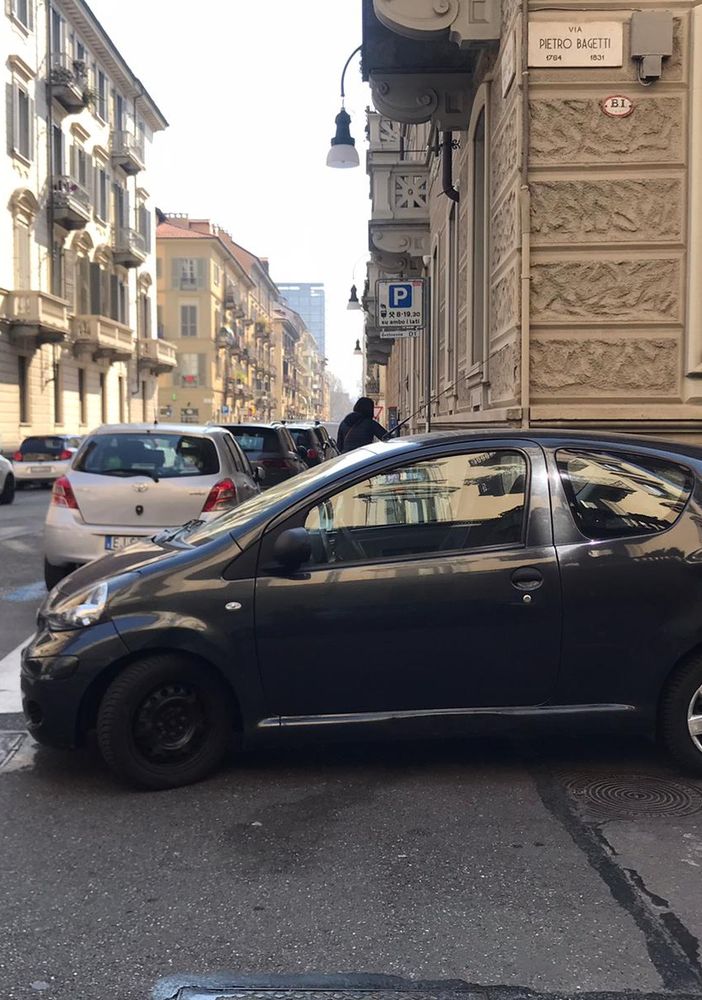 parcheggio selvaggio