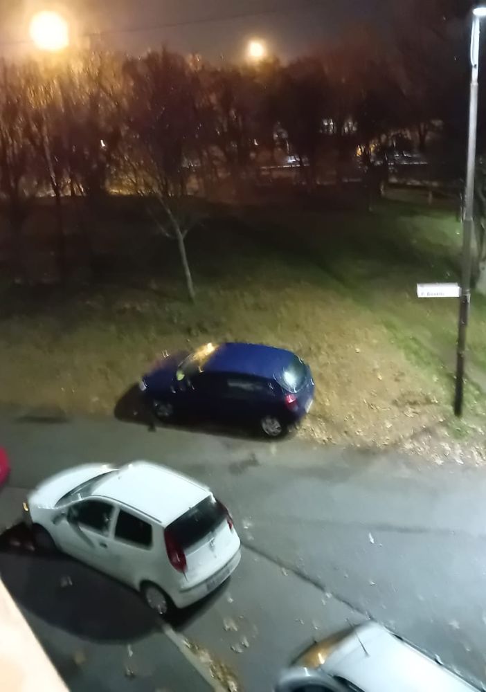 Parella: sosta selvaggia sul prato in via Boselli, Morando (Lega) chiede il ripristino della staccionata