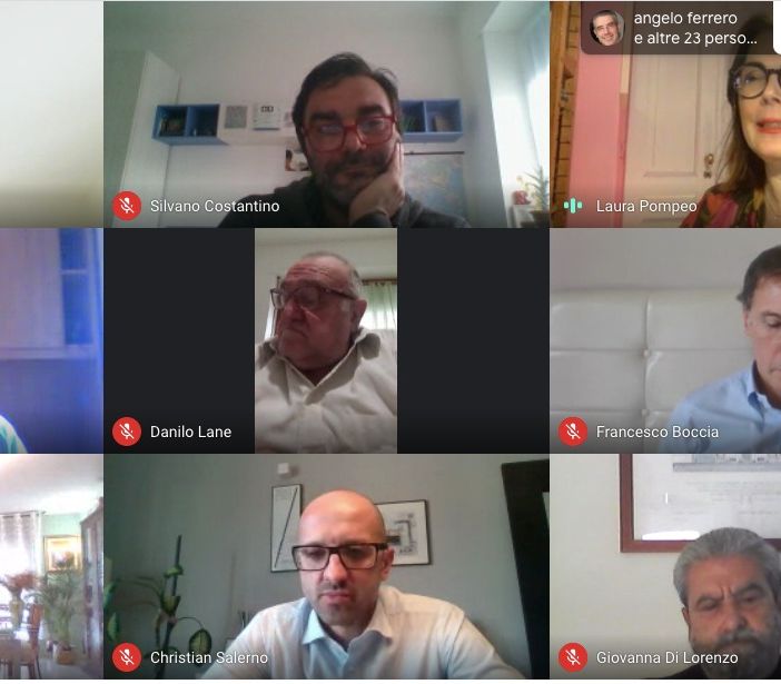 videoconferenza pd moncalieri con Francesco Boccia