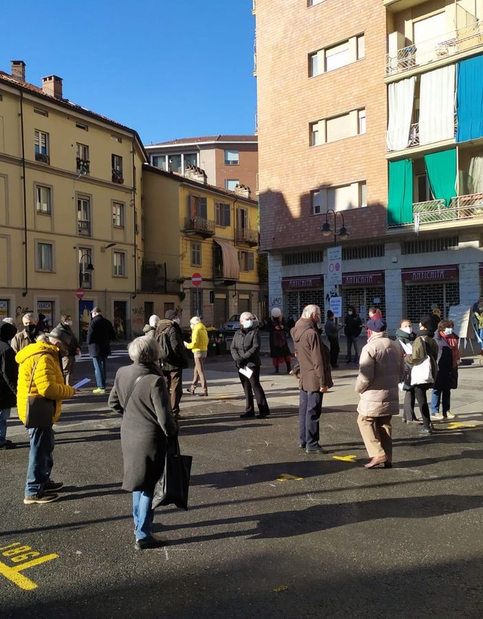 manifestazione del 31 gennaio a Borgo Dora