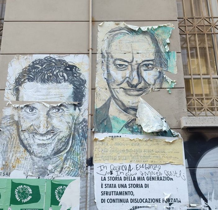 A Torino continuano gli omaggi artistici di John Sale ai personaggi dello spettacolo
