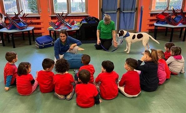 pet therapy scuole di nichelino