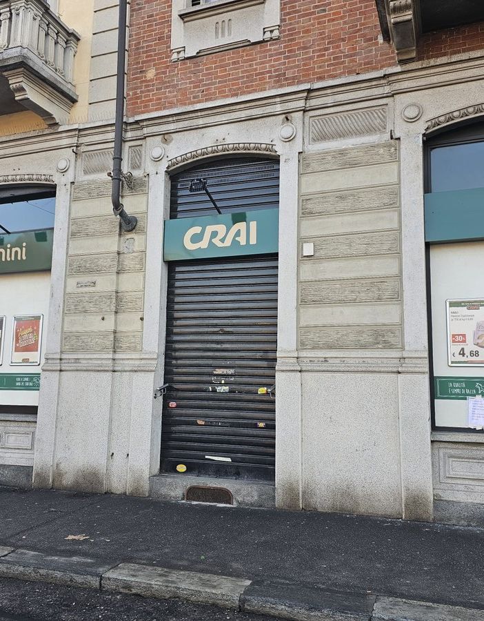2024 amaro per Madonna del Pilone, chiuso il supermercato Crai di piazza Borromini