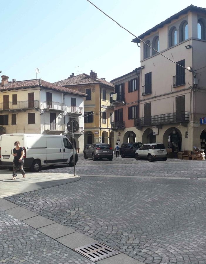 piazza Garavella a Carmagnola