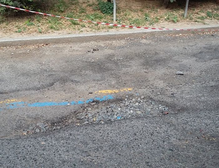 Campidoglio, Piazza Moncenisio devastata dalle buche