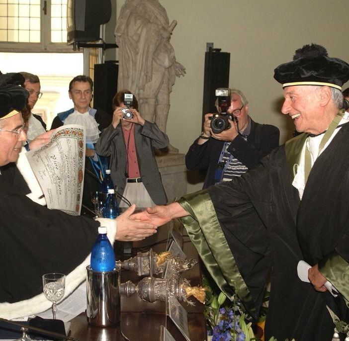 Laurea honoris causa per Piero Angela