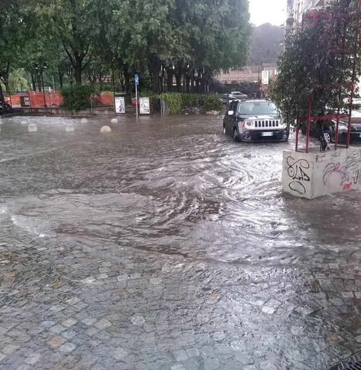 Il temporale di luglio a Torino
